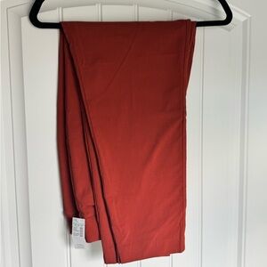 Maurices Skinny Ankle Pants XXL Short Rust Mid Rise NWT
